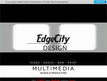 Tablet Screenshot of edgecitydesign.com